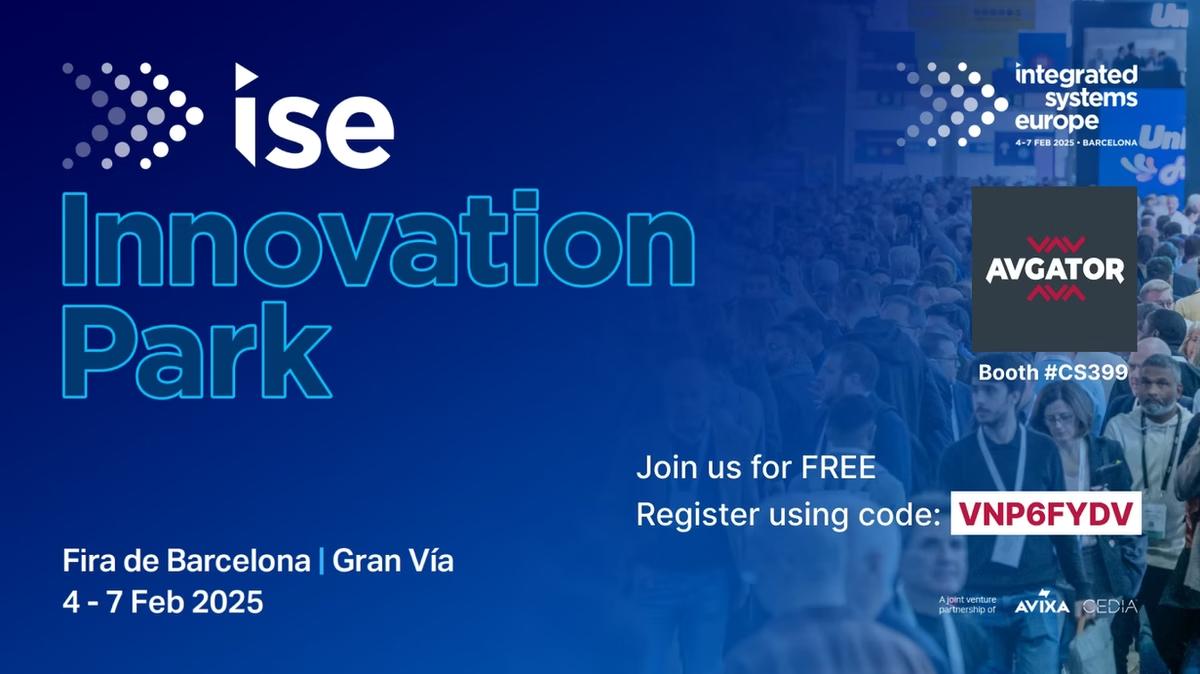 AVgator® Inc. at ISE 2025: Join Us in Barcelona! booth#CS399