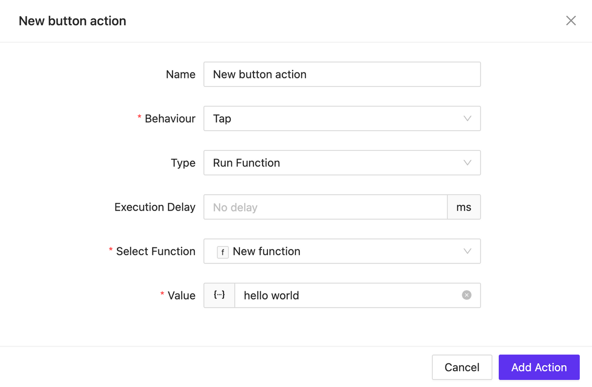 Function runner