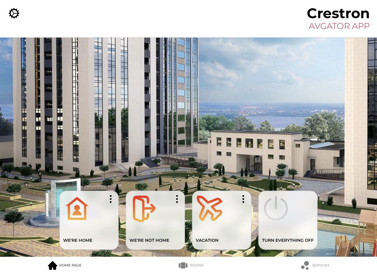 iPad layout Artem Buslaev's project